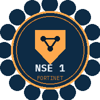 Badge Fortinet NSE 1